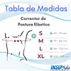 Corrector de postura elástico