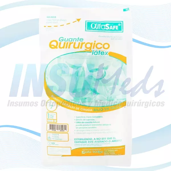 Guantes Quirúrgicos Estériles, ALFASAFE