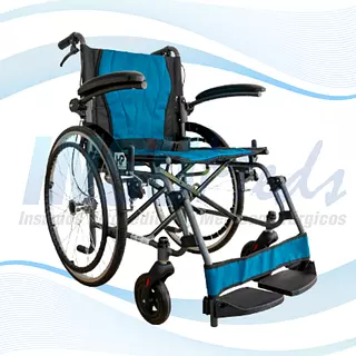 9630L - Silla de ruedas de transporte en aluminio