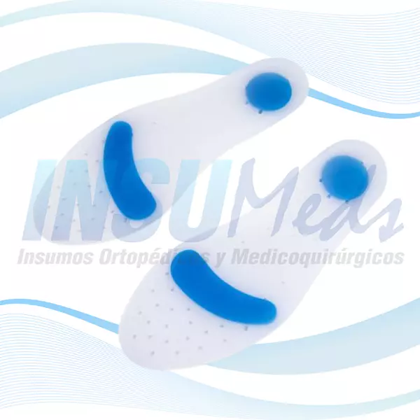 Plantilla pie completo descanso en silicona