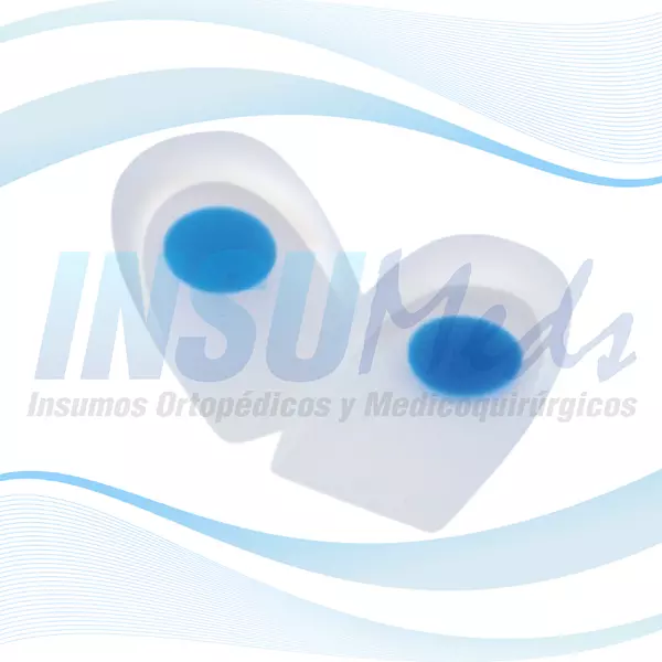 Talonera punto azul en silicona