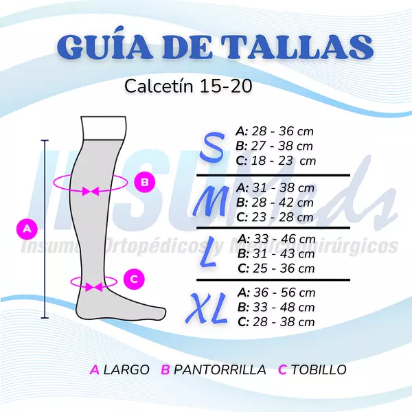 15-20 Calcetín, THERAFIRM 