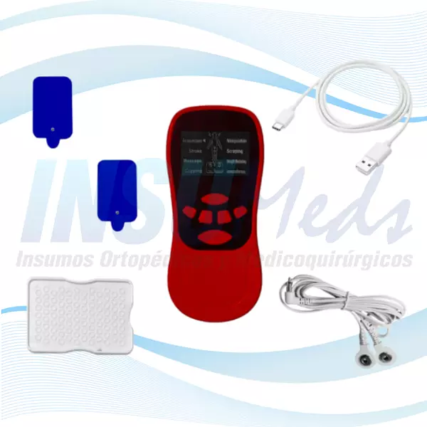 GPT, Electroestimulador Digital Recargable, Ems/Tens/Msjr,