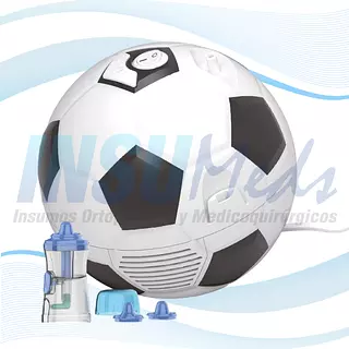 NUBE1000, Compresor Nebulizador Balón de Futbol
