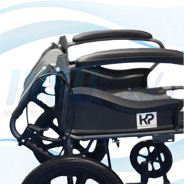 MP23 - Silla de Ruedas de Transporte en Acero