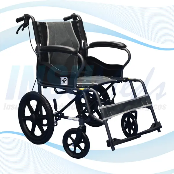 MP23 - Silla de Ruedas de Transporte en Acero